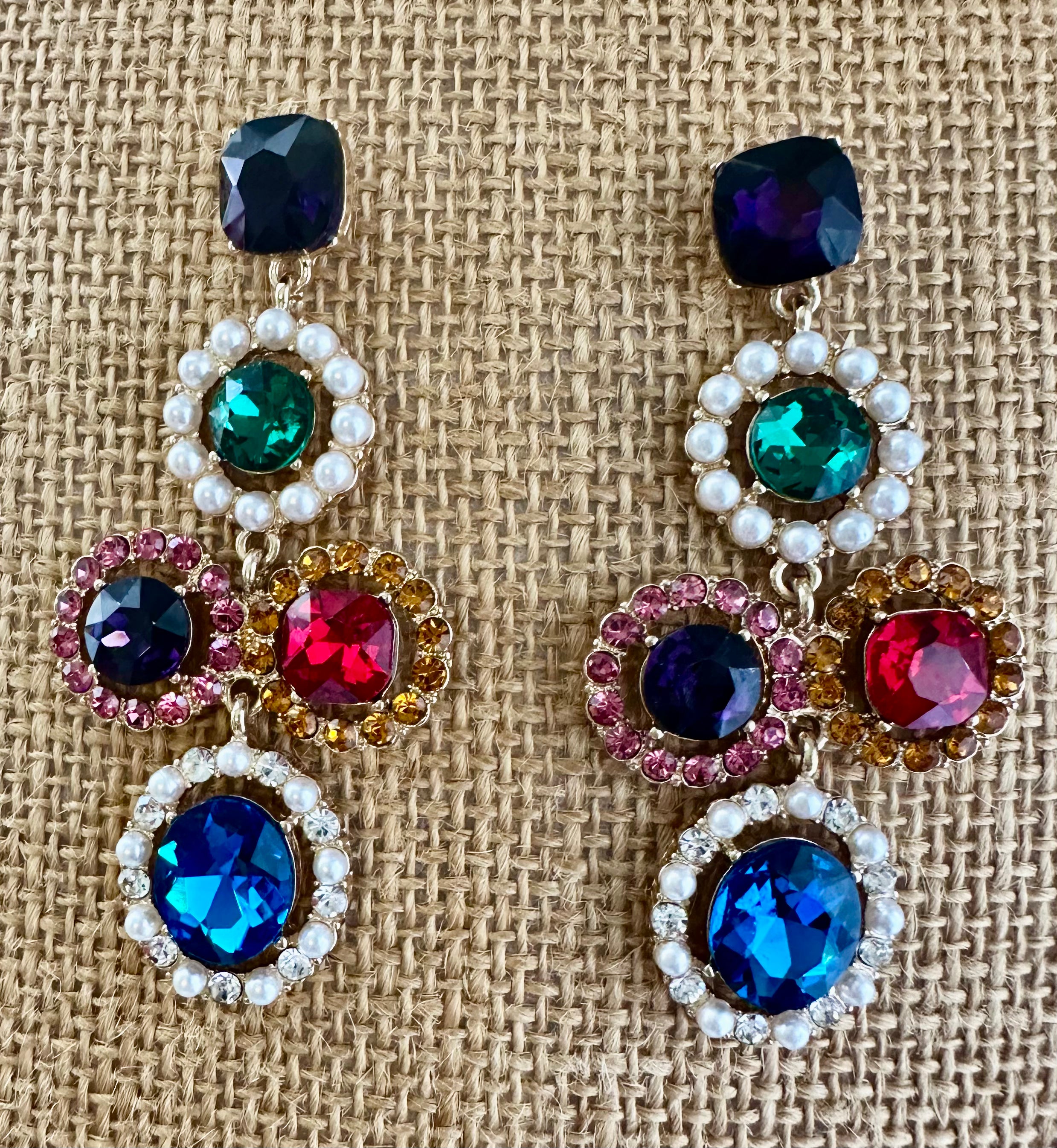 Kate Spade New York Victoria statement earrings elegant designer fashion jewelry