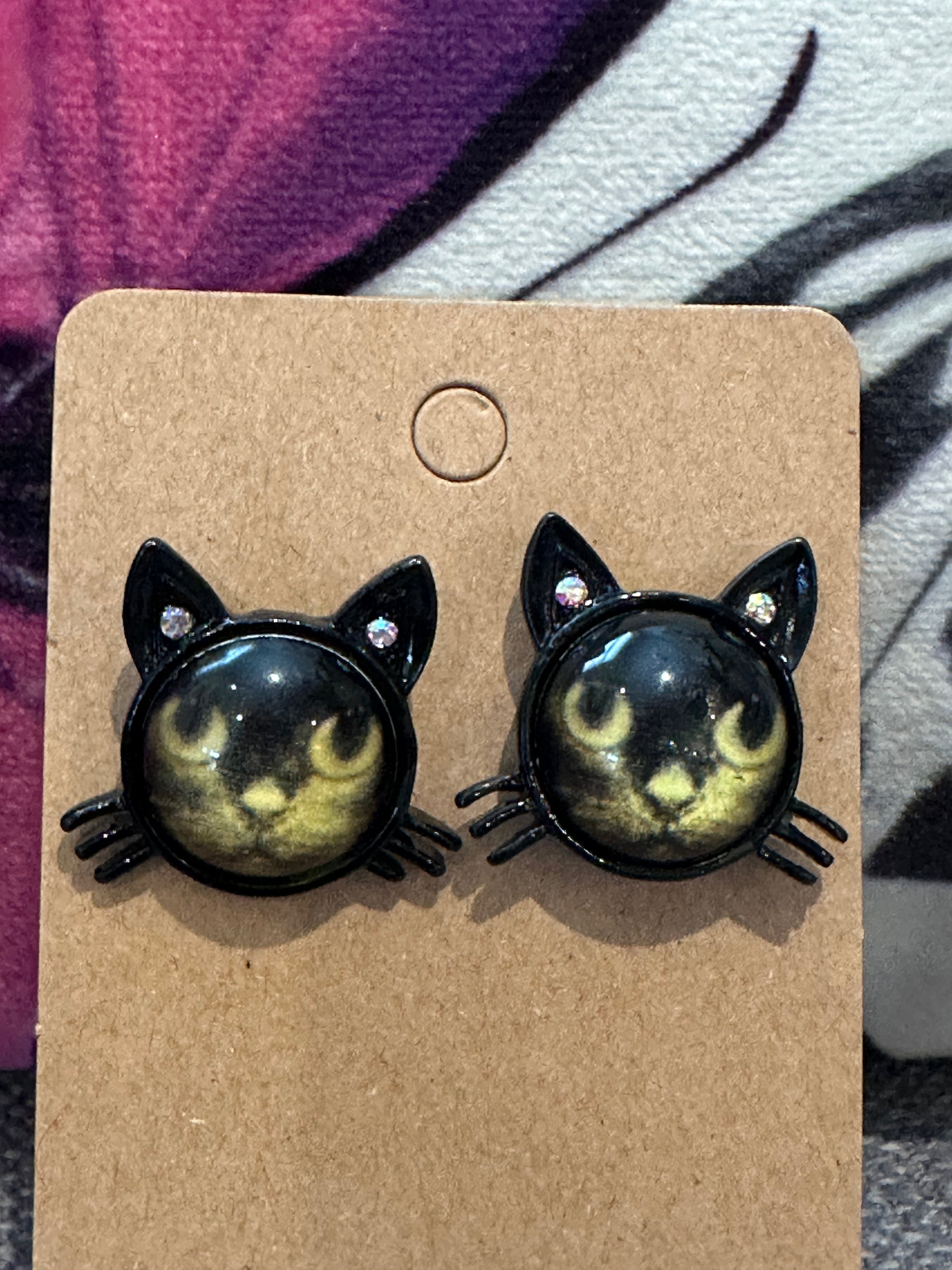 Cat Earrings 315