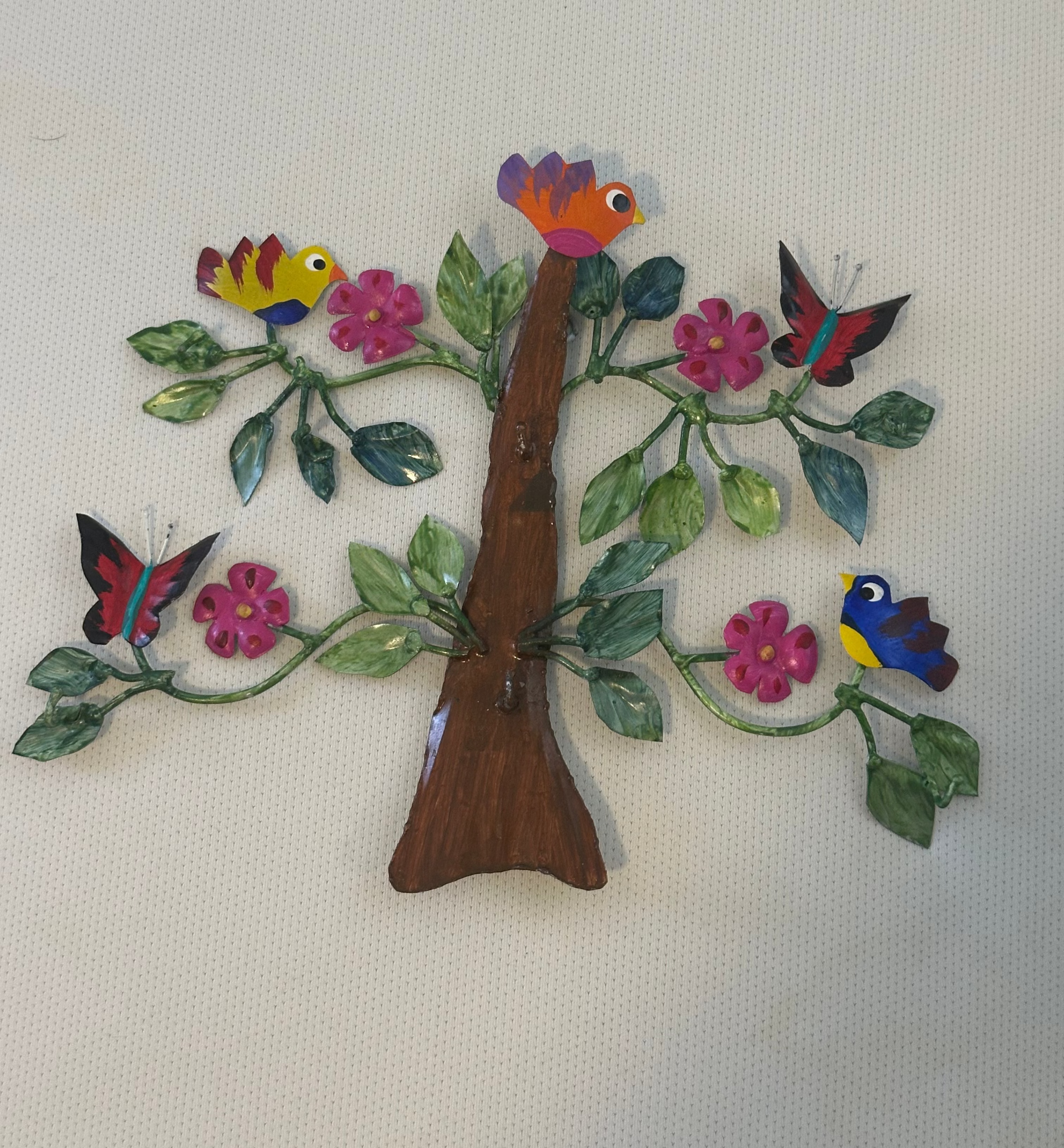 Tree of Life with Pink Flowers Wall Decor 616