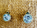 Clear crystal mini stud earrings with elegant sparkling tone jewelry design