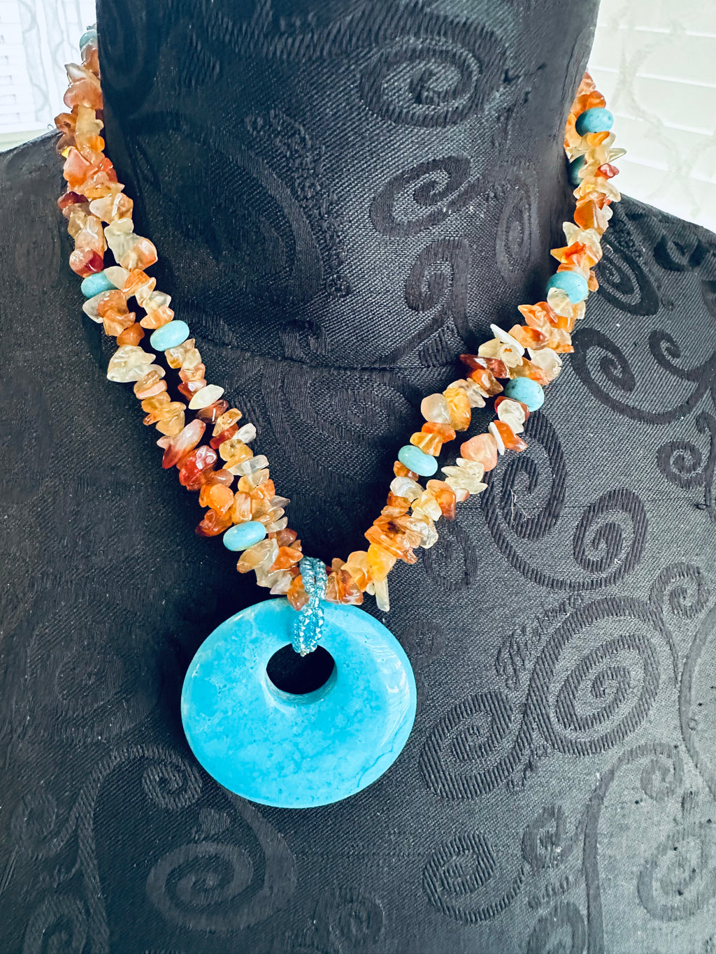 Natural Stone Necklace 118