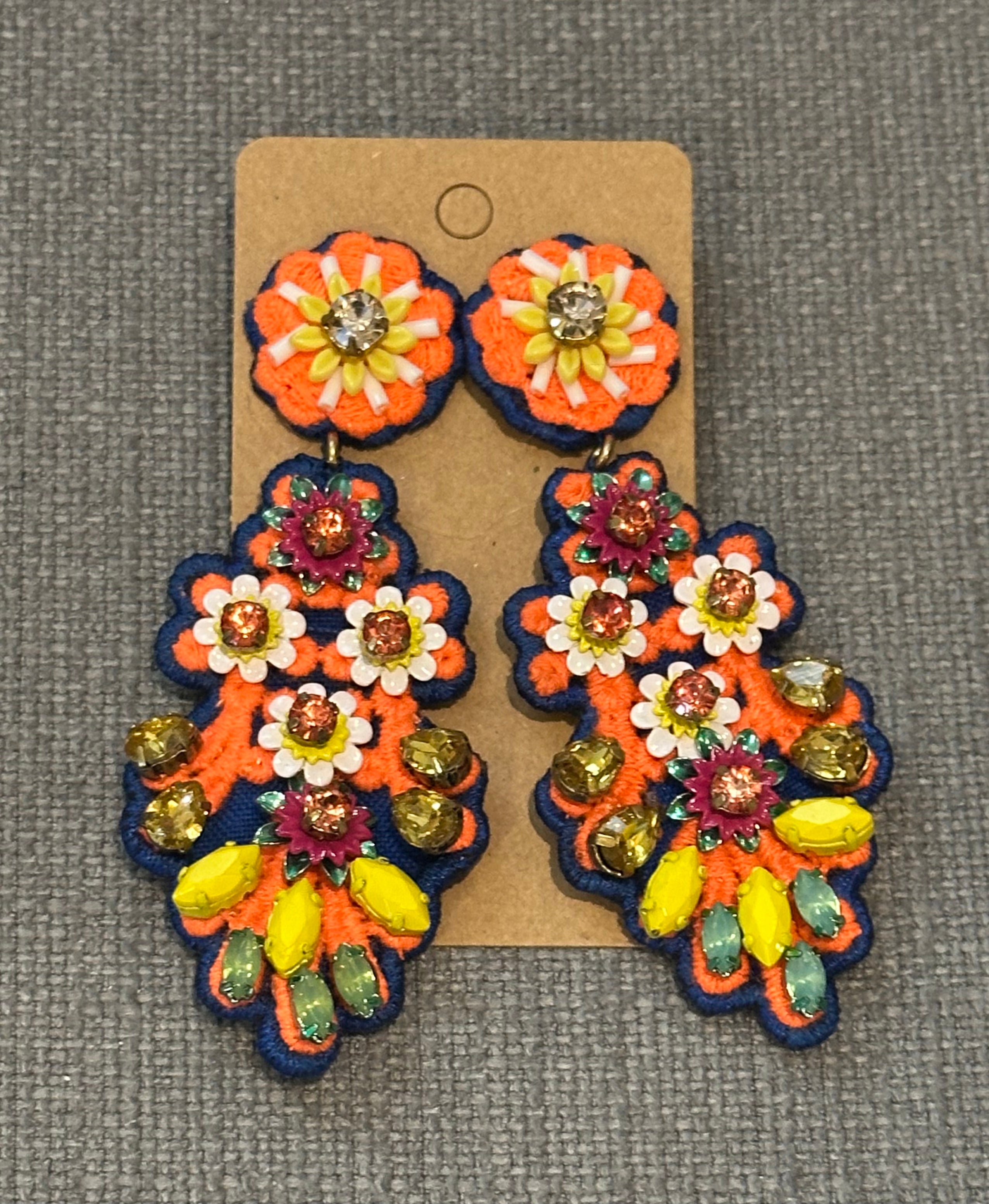 Flower Earrings 317