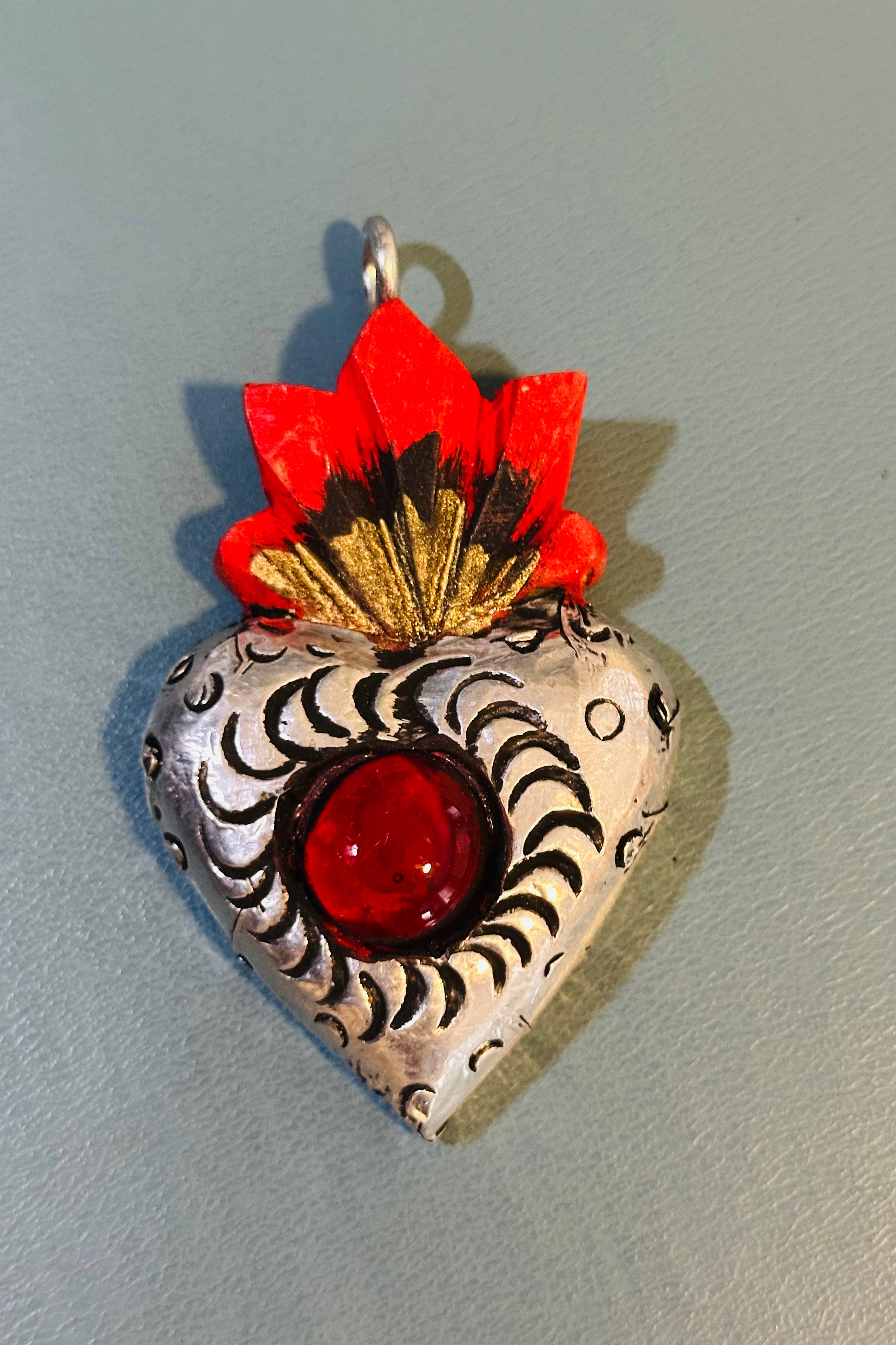 Handmade Heart Pendant 614