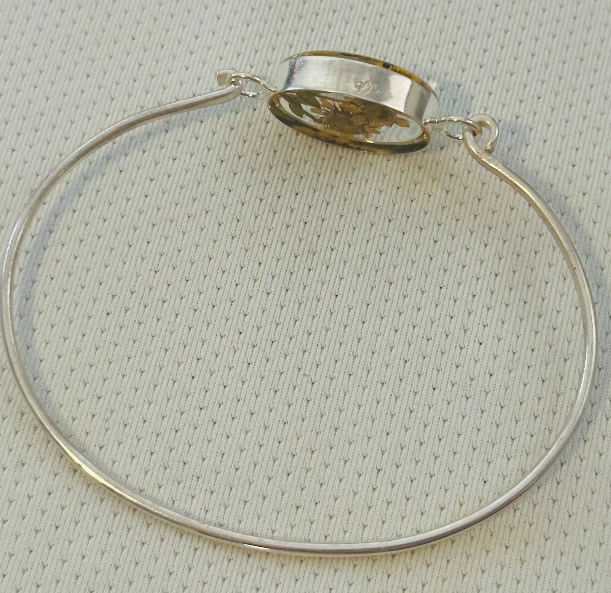 Sunflower Sterling Silver Bracelet 226